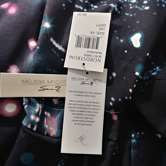 NWT Melissa McCarthy Mulholland Hi Low Peplum - Picture 8 of 8